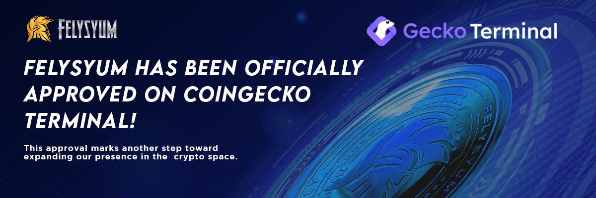 Felysyum CoinGecko Terminal Announcement